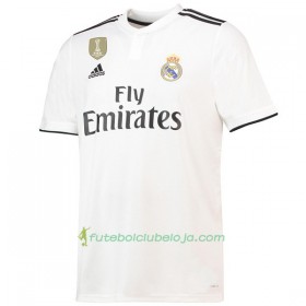 Camisola Real Madrid Equipamento Principal 2018-2019 Manga Curta